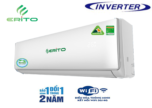 Điều hòa Inverter Erito 12000BTU hai chiều